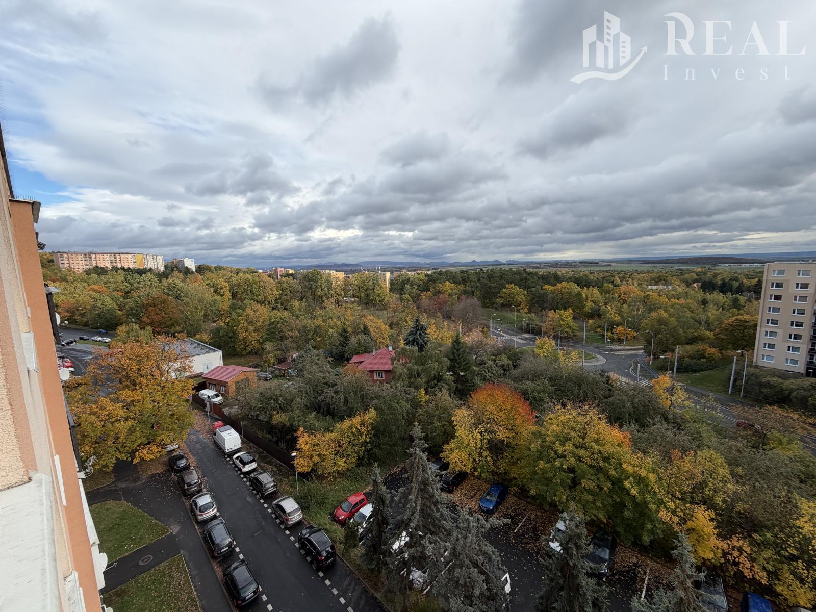 Pohled z bytu 