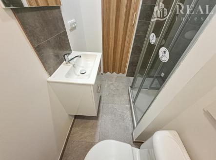 Koupelna | Pronájem bytu, 1+kk, 20 m²