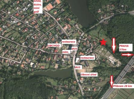 Prodej stavebního pozemku 999 m², Voznice, okr. Příbram | Prodej - pozemek pro bydlení, 999 m²