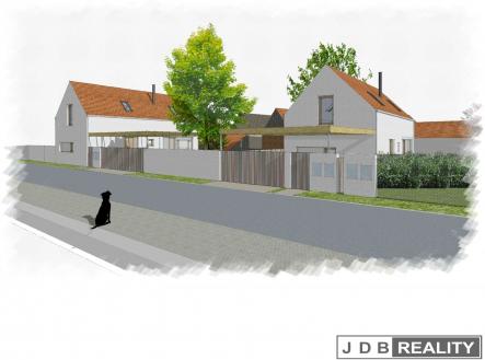 pohled z ulice | Prodej - pozemek pro bydlení, 535 m²