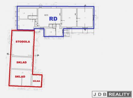 půdorys | Prodej - dům/vila, 147 m²