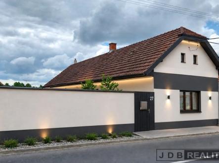 VIZUALIZACE - FASÁDA | Prodej - dům/vila, 85 m²