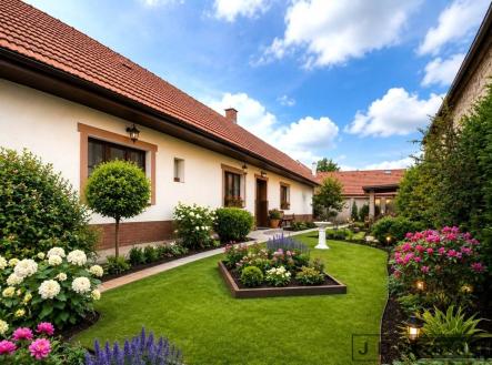 VIZUALIZACE - ZAHRADA (2) | Prodej - dům/vila, 85 m²