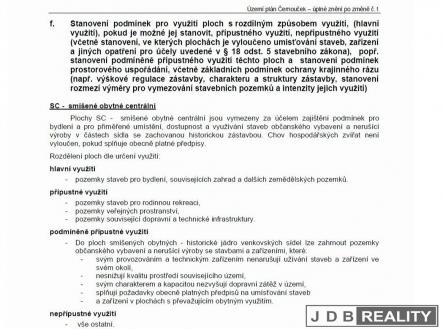 zemní plán obce Černouček - aktuální znění | Prodej - pozemek pro bydlení, 632 m²