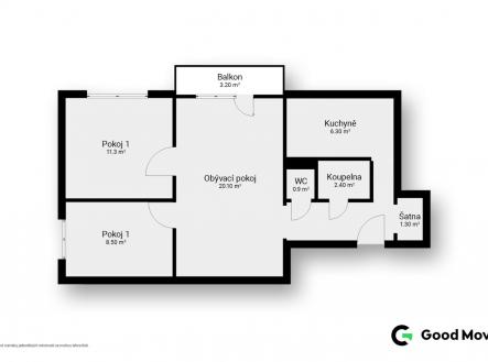 foto: 3 | Prodej bytu, 3+1, 56 m²