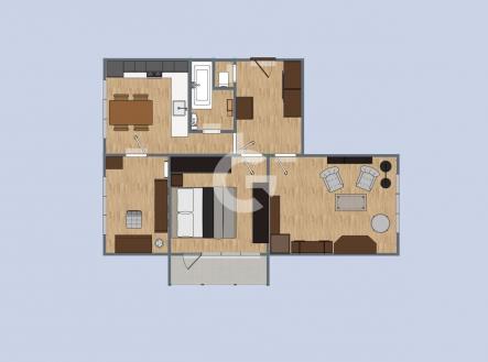 foto: 4 | Prodej bytu, 3+1, 62 m²