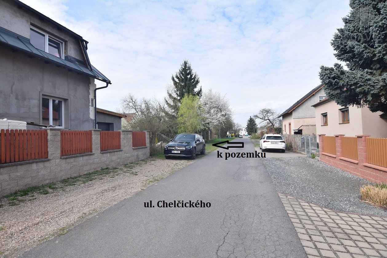 přístup z Chelčického ul.