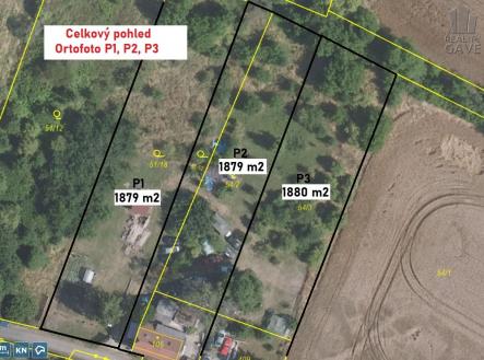 Ortofoto | Prodej - pozemek pro bydlení, 1 880 m²