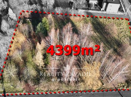 DJI_0933 Ohraničení 2 | Prodej - pozemek pro bydlení, 4 399 m²