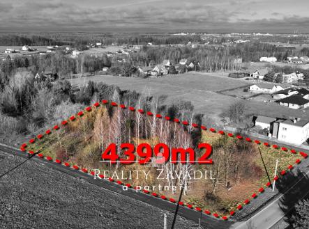 DJI_0942 ohraničení 2 | Prodej - pozemek pro bydlení, 4 399 m²