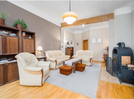 Obývací pokoj | Prodej bytu, 4+1, 113 m²