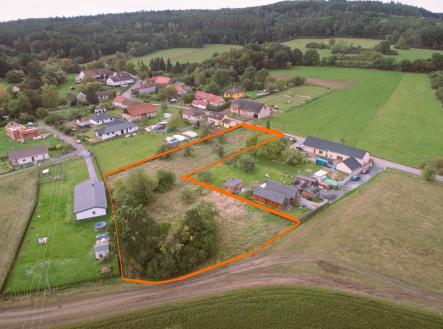 DJI_0114 vyznačeno | Prodej - pozemek pro bydlení, 3 235 m²