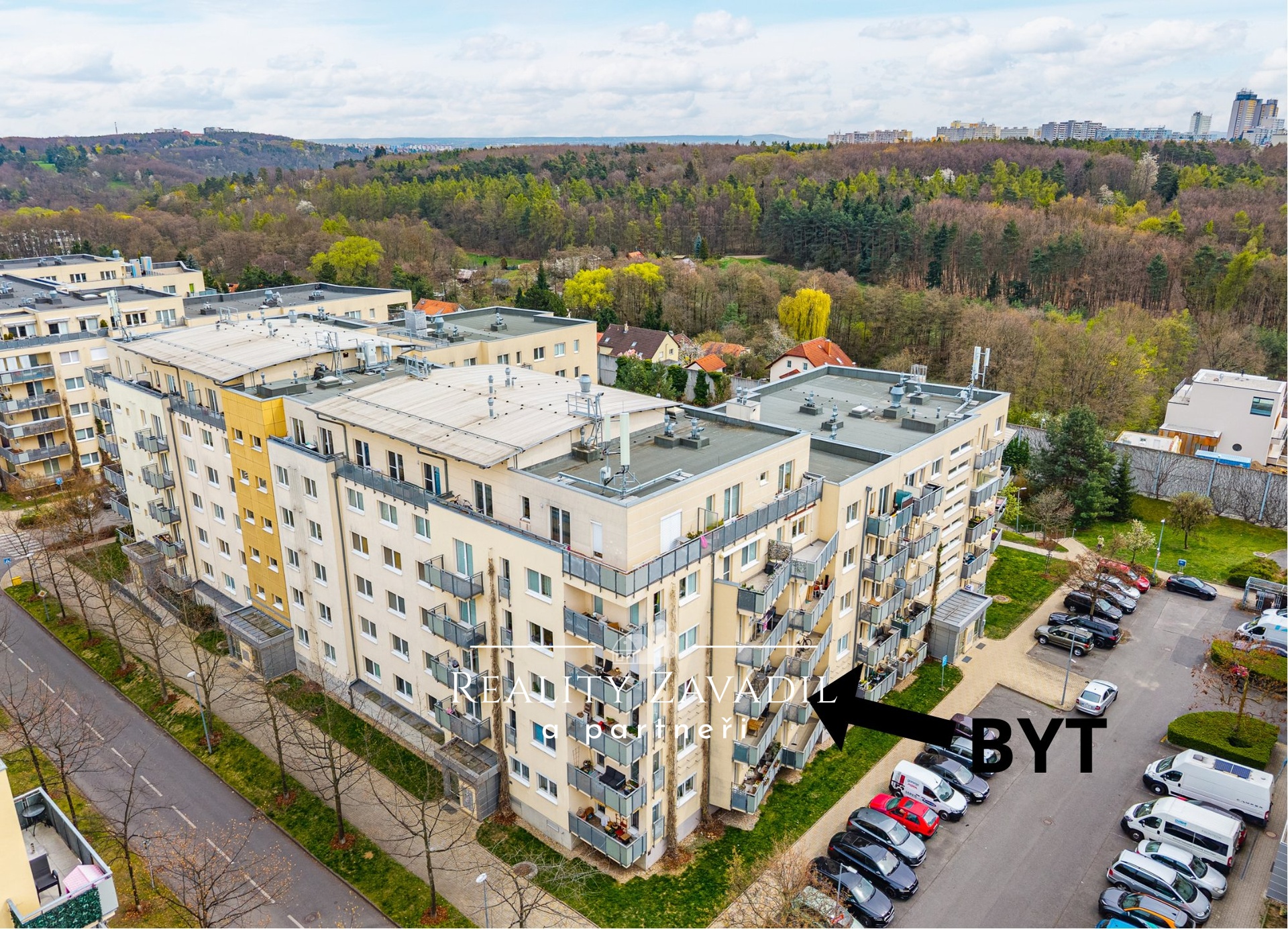 Prodej bytu 1+kk 36 m², Praha - Hostivař, Ul. Bratislavská