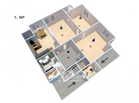 Prvorepubliková vila 216 m², vícegenerační bydlení, pozemek 1.160 m², Chlumec nad Cidlinou IV | Prodej - dům/vila, 216 m²