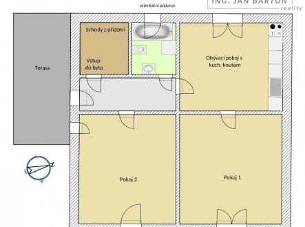 pudorys-2d-1.jpg | Pronájem bytu, 3+kk, 85 m²