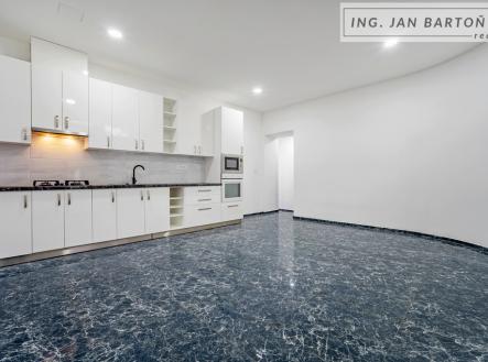 Obývací pokoj s kk | Prodej bytu, 3+kk, 86 m²