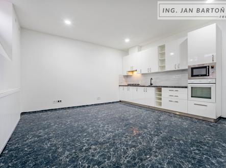 Obývací pokoj s kk | Prodej bytu, 3+kk, 86 m²