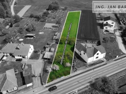 pozemek-od-silnice-popis-cb.jpg | Prodej - pozemek pro bydlení, 2 536 m²