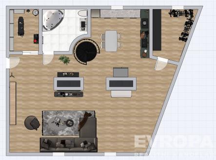. | Prodej bytu, 4+kk, 117 m²