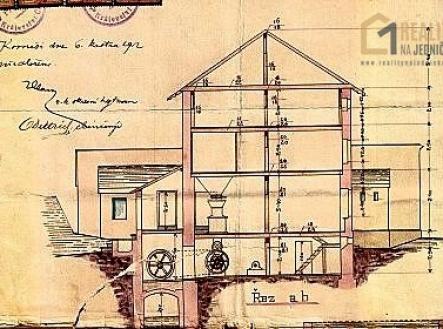 Mlýn ČT 1 řez | Prodej - komerční objekt, výroba, 896 m²