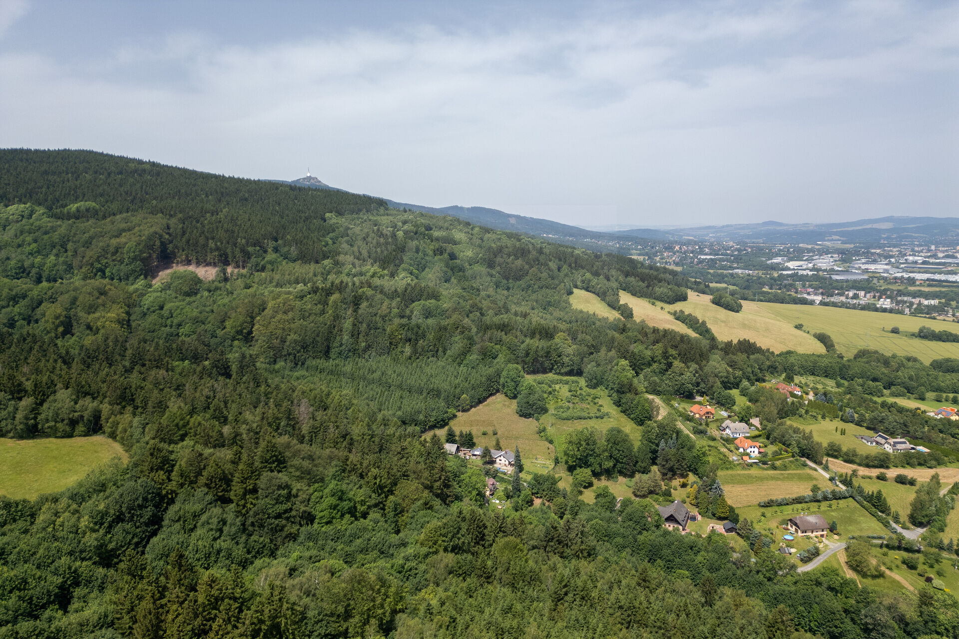 Zahrada v Šimonovicích u Liberce (1486 m²)