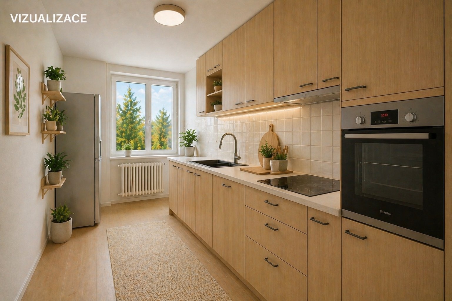 Kuchyň- vizualizace