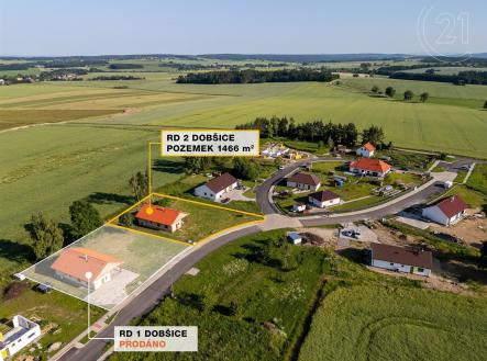RD2 Dobšice pohled z výšky | Prodej - chata/rekreační objekt, 160 m²