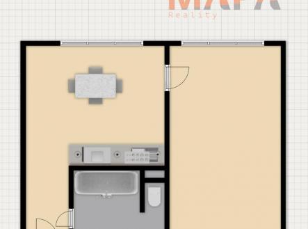 Snimek obrazovky 2026-03-31 v 10.14.03.jpg | Pronájem bytu, 1+1, 35 m²