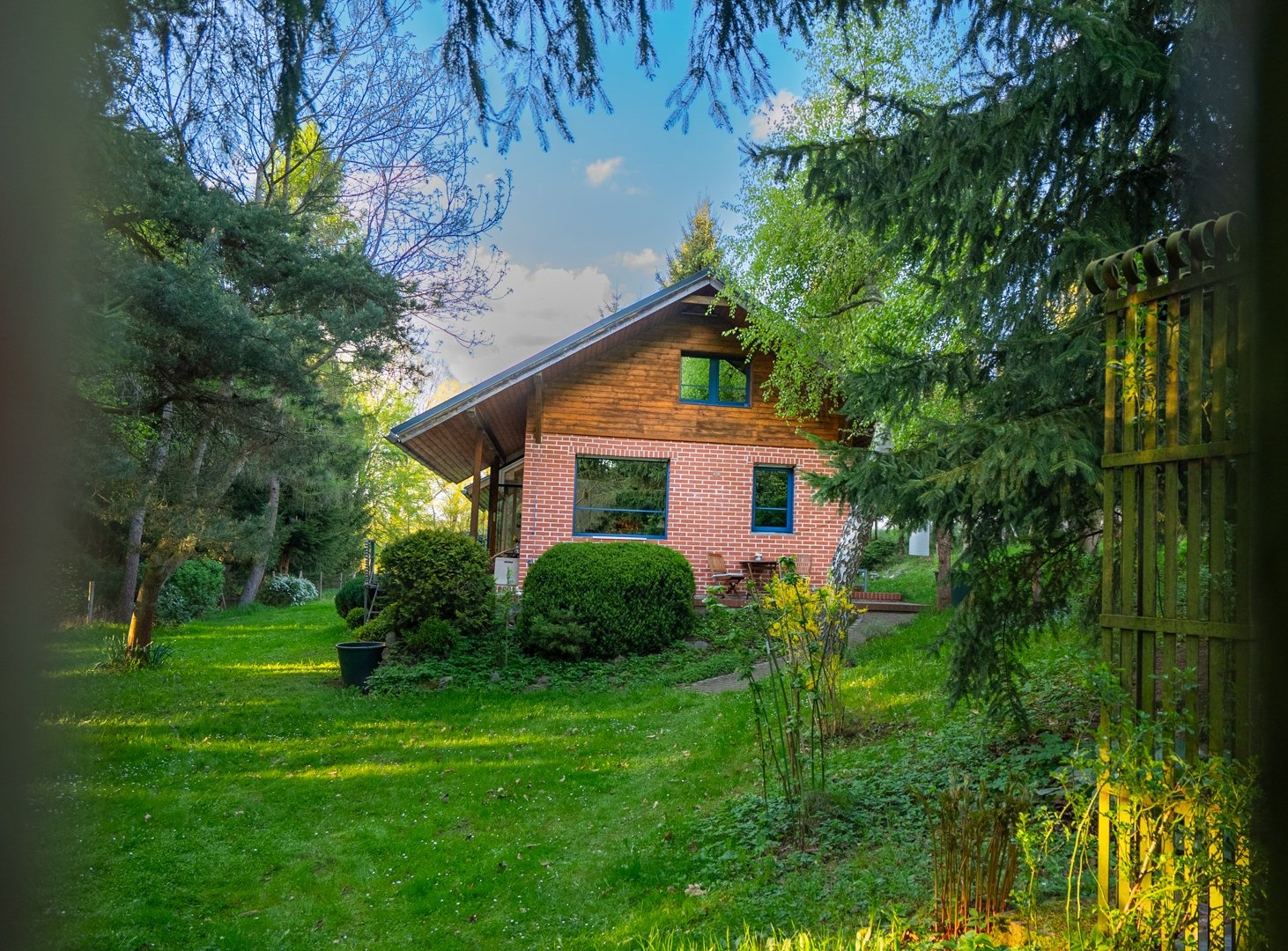 Pohled na dům z jihu