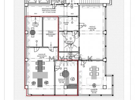 foto: 2 | Pronájem - kanceláře, 83 m²