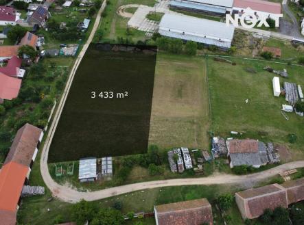 Prodej - pozemek pro komerční výstavbu, 3 433 m²