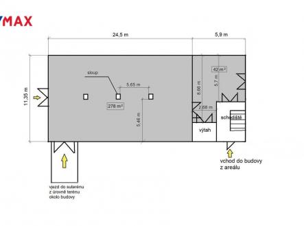 pudorys-1.jpg | Pronájem - skladovací prostor, 300 m²