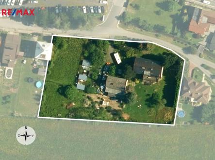 Mapa domu s pozemky | Prodej - dům/vila, 245 m²
