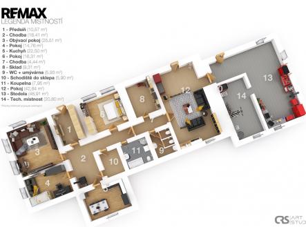 3d-layout-1.np.jpg | Prodej - chata/rekreační objekt, 460 m²