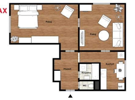 5130-krakovska.jpg | Prodej bytu, 2+1, 56 m²