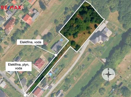 Mapa | Prodej - pozemek pro bydlení, 3 646 m²