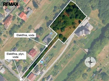 Mapa | Prodej - pozemek pro bydlení, 3 646 m²