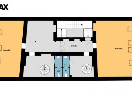 pudorys.jpg | Pronájem - kanceláře, 240 m²