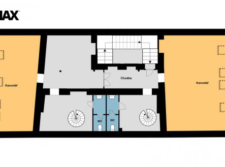 pudorys.jpg | Pronájem - kanceláře, 240 m²