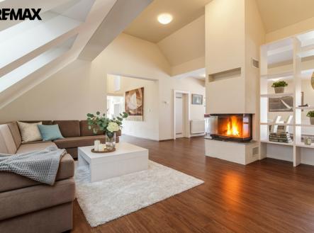 obyvaci-pokoj.png | Pronájem bytu, 2+kk, 108 m²