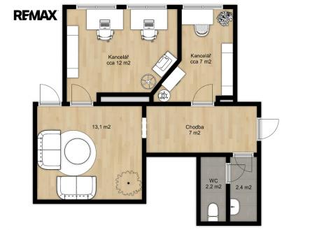 6236-podnajem-puchmajerova-v2.jpg | Pronájem - kanceláře, 19 m²
