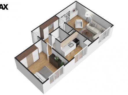 6539-bytostrava3db.jpg | Prodej bytu, 2+1, 50 m²