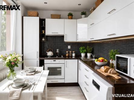 1-kuchyn-vizualizace.jpg | Prodej bytu, 2+1, 51 m²