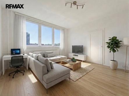Vizualizace | Prodej bytu, 2+1, 43 m²