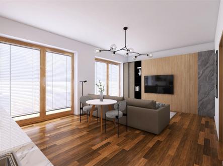 . | Prodej bytu, 2+kk, 51 m²