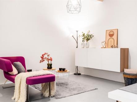 obývací pokoj | Prodej bytu, 2+kk, 56 m²