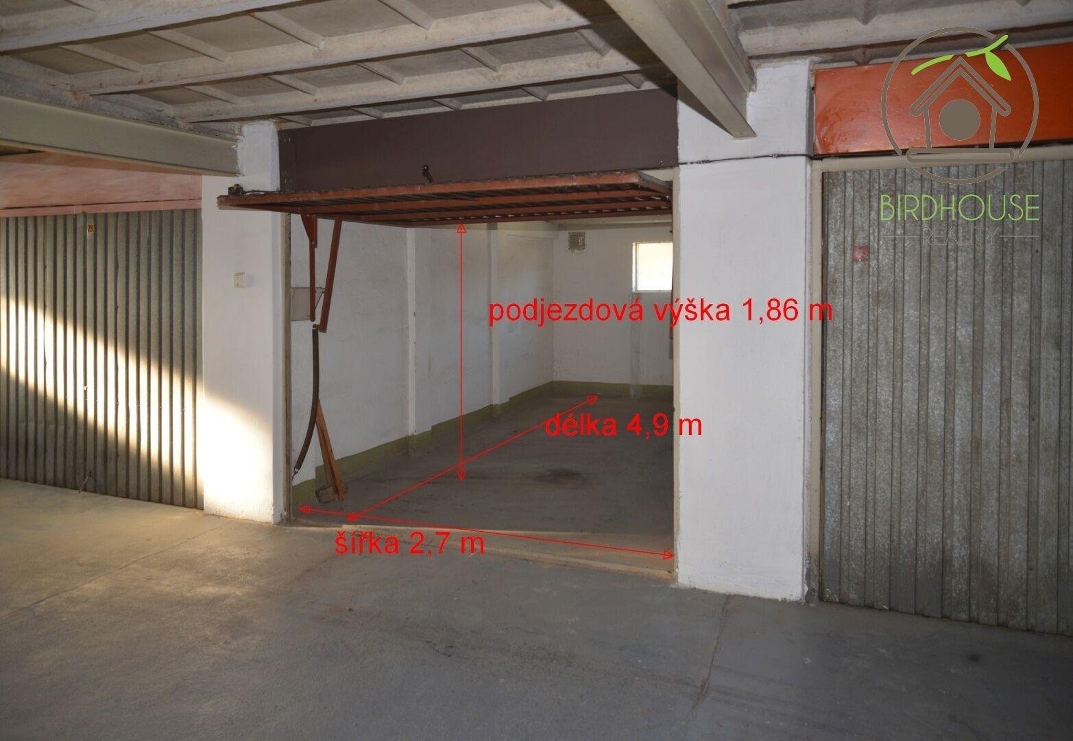 Prodej garáže 17,1 m2 - Plzeň Bory