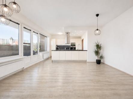Obývací pokoj | Pronájem bytu, 3+kk, 100 m²