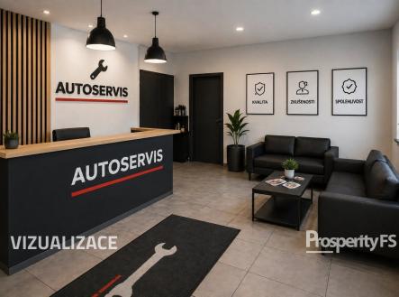 vizualizace_recepce | Prodej - kanceláře, 475 m²
