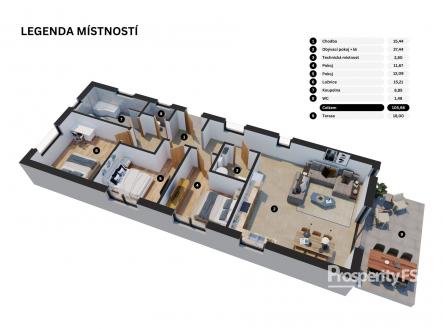 15 | Prodej - dům/vila, 105 m²